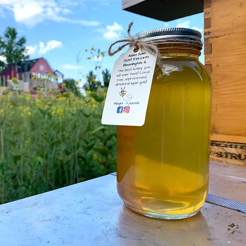 Raw Honey - 3lb Jar