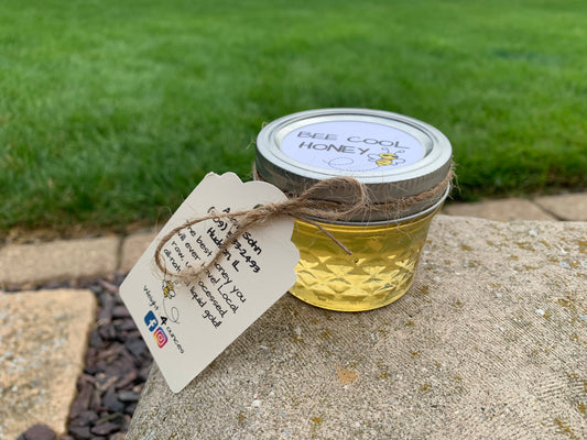 Raw Honey - 4oz Jar