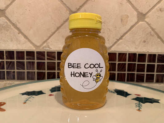 Raw Honey - 8oz Squeeze Bottle